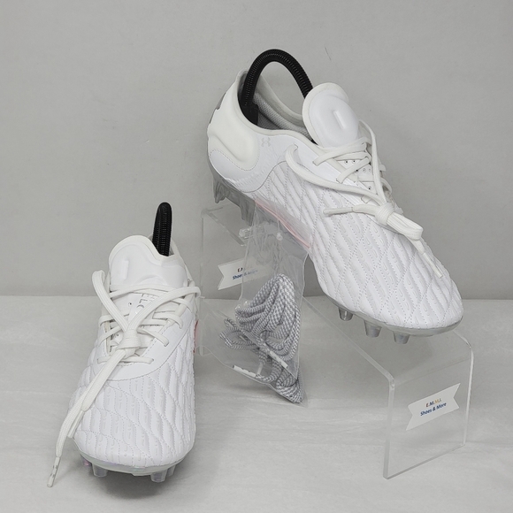 Under Armour Magnetico Elite 3 FG Soccer Cleats Mens Sz 7 White 3026740-101 New - Picture 1 of 10